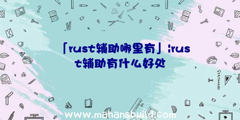 「rust辅助哪里有」|rust辅助有什么好处